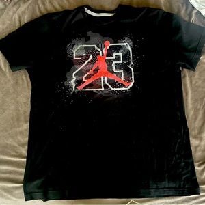 Black and infrared Jordan T-shirt